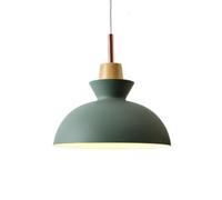 Chandelier Chandelier, Creative Personality Metal Pendant Light, Nordic Style Single Head Ceiling Hanging Lamp, Restaurant Cafe Decorat Lighting Fixture(Green,Type C)