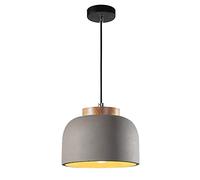 Chandelier Chandelier, Creativity Solid Wood Retro Distressed Lid Pendant Lamp Fixtures Industrial Cement Chandelier Decorat Hanging Lights for Clothing Store Bar Hot Pot Restaurant