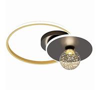 Chandelier Chandelier Led Ceiling Ceiling Dimming Bedroom Kitchen Ceiling Light Glass Full Star Circular Bedroom Ambient Light Island Table Light Remote Control Decorative Chandelier/a/40Cm