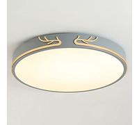 chandelier Chandelier, Led Ceiling Light Tri-Color Dimming Ceiling Lighting Nordic Flush Mount Ceiling Light Fixture Minimalist Ultra Slim 36W Flat Light for Bedroom, Living