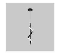 chandelier Chandelier, Minimalist LED Dimmable Bedside Chandelier - Long Line Ceiling Pendant - Light Luxury Indoor Lighting Compatible with Bedroom, Study, and Bar (Color : Dark, Size : LED