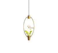 chandelier Chandelier, Northern Europe Single Head Led Chandelier Geometric Circle Wrought Iron Lamp Stand Industrial Pendant Lights V-Intage Hanging Lamp Ceiling Pendant Lamp Fixture with