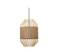 Chandelier Chandelier, Rugby Chandelier Handmade Natural Weaving Pendant Light Study Room Office Paper Living Room Decorat Light Fixture E-dison Single Head Ceiling Lamp