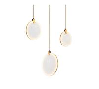chandelier Chandeliers Crystal Chandelier Marble Chandelier Kitchen Island Dining Room Glossy Nordic Round Stone Ceiling Chandelier Light Fixture for Living Room, Kitchen Pendant Lighting
