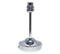 Chandelier Chrome Ceiling Rose Light Pendant Fitting Curved Ceiling Pendant Light Fitting Modern B22 Fixed Tube Lamp Holder (Chrome)