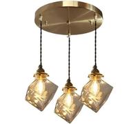 Chandelier Creative Ceiling Lamps Nordic Lights Kitchen Hand Blown Modern Glass Lighting Mini Ceiling Hanging Light Fixtures Adjustable E14 Lighting Home Decor Lamp B,C/C