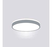 Chandelier, Creative top Glow Flush Mount Ceiling Light Fixture LED Round Ceiling Lamp 3000K, 4000K, 5000K Adjustable Ceiling Lighting for Closet Bedroom corridors(Grey,15.7in)