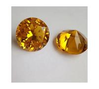 Chandelier Crystal Prisms Pendants 10pcs 20mm K9 Crystal Colorful Glass Crystals Craft Home Decor(Amber)