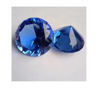 Chandelier Crystal Prisms Pendants 10pcs 20mm K9 Crystal Colorful Glass Crystals Craft Home Decor(Blue)