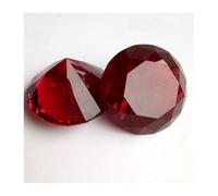 Chandelier Crystal Prisms Pendants 10pcs 20mm K9 Crystal Colorful Glass Crystals Craft Home Decor(Red)