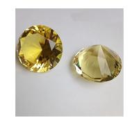 Chandelier Crystal Prisms Pendants 10pcs 20mm K9 Crystal Colorful Glass Crystals Craft Home Decor(Yellow)