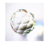 Chandelier Crystal Prisms Pendants 10pcs 40mm Faceted K9 Crystal Transparent Flat Bottom Balls Home Decoration