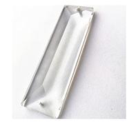 Chandelier Crystal Prisms Pendants 10pcs 76 * 22mm Clear K9 Crystal Rectangular Chandelier Pendants Decoration Crystals Lighting Lamp Replacement Parts
