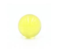 Chandelier Crystal Prisms Pendants 1pcs 10 Color 40mm Crystal Round Ball Glass Sphere Home Decoration(Yellow)