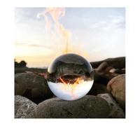 Chandelier Crystal Prisms Pendants 1pcs 30mm-100mm Crystal Ball Quartz Glass Clear Ball Spheres Glass Ball Crystal Decor(100mm,No base)