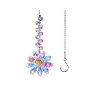 Chandelier Crystal Prisms Pendants 1pcs Crystal Pendant Indoor Maker Ornament Garden Decorations(AB)