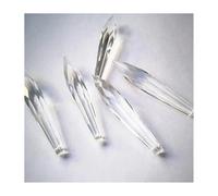 Chandelier Crystal Prisms Pendants 20pcs 76MM Clear Multi-faced Crystal Prisms Glass Sharply Pendants For Hanging