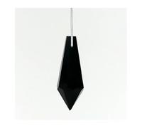 Chandelier Crystal Prisms Pendants 5Pcs Crystal Drop Pendant Rainbow Chandelier Lamp Glass Prisms 1.5inch Hanging Home Accessories(Black)