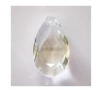 Chandelier Crystal Prisms Pendants 8pcs 1.49-inch Crystal Pendant Curtain Bottom Pendant Sun Catcher Decoration(Transparent Color)