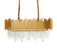 Beliani Chandelier Garcia Metal Gold, Gold