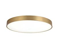 Chandelier , Gold Slim Flat Panel Lighting Industrial Metal Farmhouse Close to Ceiling Light LED Flush Ceiling Lights Round Ceiling Lamp for Living Room, Bedroom, Dining Room, Kitchen Island(40cm)