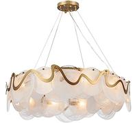 Chandelier Hanging Lamp, Chandeliers Crystal Chandelier Post Round Oval Chandelier Ceiling Chandelier Lighting Glossy Hanging Lamps Hall Chandelier,Chandelier
