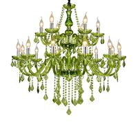 Chandelier, Hanging Lamp, Pendant Light Fixture Modern Chandelier, K9 Raindrop Crystal, Large Contemporary Luxury 2-Tier Ceiling, for Dining Room Bedroom Livingro