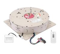 Chandelier Hoist Lift System with Remote Control and Wall Switch for Easy Installation and Cleaning