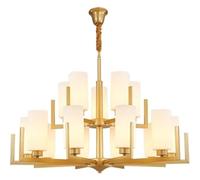 Chandelier Industrial Chandelier 15-Light Vintage Farmhouse Chandelier, Retro Country Style Industrial Large Pendant Light, Ceiling Hanging Lamp Fixture for Living Room, Dining Room, Foyer, Kitchen Is
