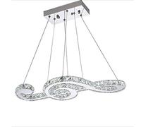 Chandelier K9 LED Musical Note Plan，Modern Simple Reception Bedroom Restaurant Bar Ceiling Pendant Lights，Modern Chandelier Lamp，Living Room Ceiling Light，Barn Villa Garage Lighting Fixtures