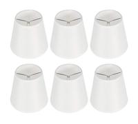 Chandelier Lampshade 6Pcs Small Lamp Shades Clip LampShades 3.5x5.5x5inch Fabric Lamp Shade Ceiling Light Clip on Pendantlampshades Little Upright Wall