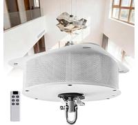 Chandelier Lift System with Remote Control, Electric Rotating Hoist, 5/6 Meter Lift Stroke, Supports 20-250kg, Ideal for Hotels and Living Rooms