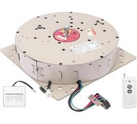 Chandelier Lifter - Heavy-Duty Electric Motor with Wall Switch and Remote Control for High Ceilings