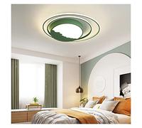 Chandelier Light, LED Chandeliers, Round Led Ceiling Lights Compatible with Living Room Bedroom Study Room - DecoratHome Dimmable Ceiling Lamp Light Fixtures(Greendia40cm)