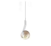 Chandelier Light, Modern Designer LED Pendant Lamp Living Room Bedroom Bedside Raised Lowered Rotating Round Adjustable Height Hanging Lighting(White,Warm)