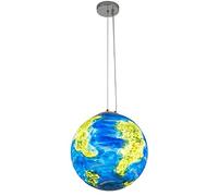 Chandelier light, Planet Chandelier Personality - Earth Ceiling Pendent Lamp Indoor Home DecoratHanging Light Agri Ceiling Hanging Lamp 's Room Moon Lamp(A)