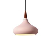 Chandelier, Macaron Color Chandeliers Danish Metal Pendant Light Fixture Creative Design Ceiling Chandelier E27 Base Single Head Bedside Hanging Lamp for Bar Counter Restaurant Lighting Fixture