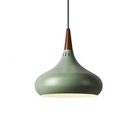 Chandelier, Macaron Color Chandeliers Danish Metal Pendant Light Fixture Creative Design Ceiling Chandelier E27 Base Single Head Bedside Hanging Lamp for Bar Counter Restaurant Lighting Fixture