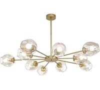 Chandelier Magic Bean Molecular Chandelier Globe Ceiling Light Fixtures Compatible with Living Room Restaurant Kitchen Island,room light fixture
