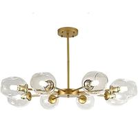 Chandelier Magic Bean Molecular Chandelier Globe Ceiling Light Fixtures Compatible with Living Room Restaurant Kitchen Island,room light fixture