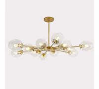 Chandelier Magic Bean Molecular Chandelier Globe Ceiling Light Fixtures Compatible with Living Room Restaurant Kitchen Island,room light fixture