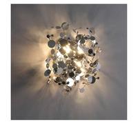 Chandelier, Modern Chandelier Bar Table Pendant Lamp Industrial Suspension Personality Sequin Hanging Light Living Room Home Decor Lustre(Wall lamp-Chrome,3 Colour)