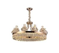 Chandelier, Modern Chandeliers 2023 Lustre High-end K9 Crystal Living Room Pendant Lamps Kitchen Island Led Lights Indoor Lighting Fixtures(D60cm,Neutral)