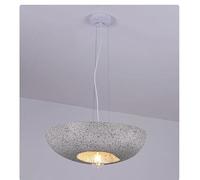 Chandelier, Modern Creative Black Pumpkin Pendant Light Living Room Dining Japanese Circular(A2-44x46x13 cm,Warm)