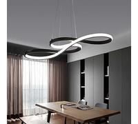 Chandelier Musical Note LED Pendant Light Elegant Acrylic Chandelier Adjustable Hanging for Dining Room Kitchen Island Office