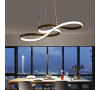 Chandelier Musical Note LED Pendant Light Elegant Acrylic Chandelier Adjustable Hanging for Dining Room Kitchen Island Office