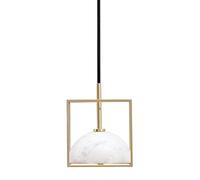 chandelier, Nordic Marble LED Chandelier Lamp Linear Barn Hanging Pendant Lighting Adjustable Copper Ceiling Light for Dining Room Kitchen Island
