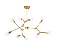 Chandelier Pendant Fixture Celling Light Magic Molecular Chandelier,Restaurant Living Room Bedroom Ceiling Lamp,Magic Bean Twig During Light,E27 Industrial Sputnik Chandelier,Mo