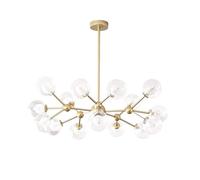 Chandelier Pendant Light Fixture G9 Magic Bean Molecular Chandelier, Sputnik Chandelier,Creative Ceiling Light,Nordic Glass Bubble During Light,Indoor Decor