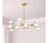 Chandelier Pendant Light Fixture G9 Magic Bean Molecular Chandelier, Sputnik Chandelier,Creative Ceiling Light,Nordic Glass Bubble During Light,Indoor Decor